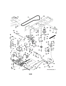 Ground Drive parts for Craftsman Front-Engine Lawn Tractor 917287073 from AppliancePartsPros.com