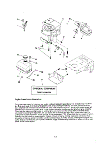 Engine parts for Craftsman Front-Engine Lawn Tractor 917287080 from AppliancePartsPros.com