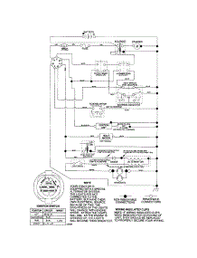Schematic Diagram parts for Craftsman Front-Engine Lawn Tractor 917287080 from AppliancePartsPros.com