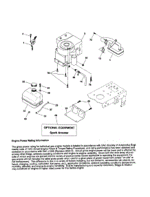 Engine parts for Craftsman Front-Engine Lawn Tractor 917287081 from AppliancePartsPros.com