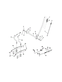 Lift parts for Craftsman Front-Engine Lawn Tractor 917287081 from AppliancePartsPros.com
