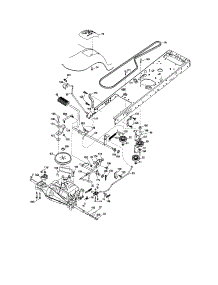 Ground Drive parts for Craftsman Front-Engine Lawn Tractor 917287110 from AppliancePartsPros.com