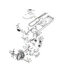 Ground Drive parts for Craftsman Front-Engine Lawn Tractor 917287120 from AppliancePartsPros.com