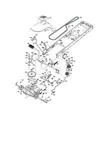 Ground Drive parts for Craftsman Front-Engine Lawn Tractor 917287130 from AppliancePartsPros.com