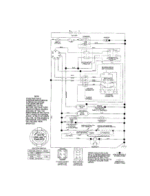 Schematic Diagram-Tractor parts for Craftsman Front-Engine Lawn Tractor 917287131 from AppliancePartsPros.com