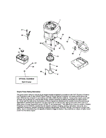 Engine parts for Craftsman Front-Engine Lawn Tractor 917287132 from AppliancePartsPros.com