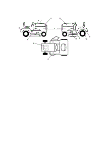 Decals parts for Craftsman Front-Engine Lawn Tractor 917287132 from AppliancePartsPros.com