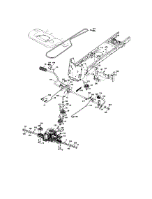 Ground Drive parts for Craftsman Front-Engine Lawn Tractor 917287140 from AppliancePartsPros.com
