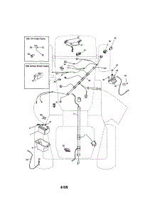 Electrical parts for Craftsman Front-Engine Lawn Tractor 917287141 from AppliancePartsPros.com