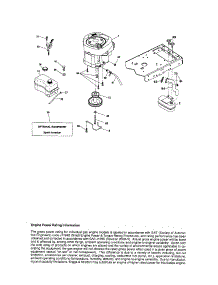 Engine parts for Craftsman Front-Engine Lawn Tractor 917287210 from AppliancePartsPros.com