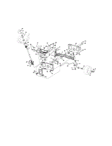 Steering parts for Craftsman Front-Engine Lawn Tractor 917287220 from AppliancePartsPros.com