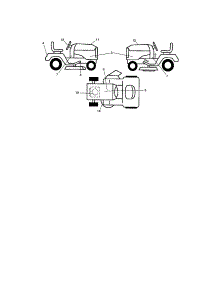 Decals parts for Craftsman Front-Engine Lawn Tractor 917287220 from AppliancePartsPros.com