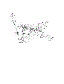 Steering Assembly parts for Craftsman Front-Engine Lawn Tractor 917287230 from AppliancePartsPros.com