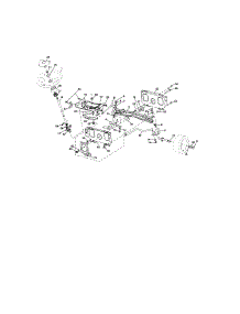 Steering parts for Craftsman Front-Engine Lawn Tractor 917287242 from AppliancePartsPros.com