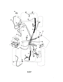 Electrical parts for Craftsman Front-Engine Lawn Tractor 917287251 from AppliancePartsPros.com