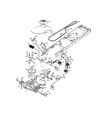 Ground Drive parts for Craftsman Front-Engine Lawn Tractor 917287251 from AppliancePartsPros.com