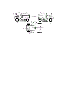 Decals parts for Craftsman Front-Engine Lawn Tractor 917287251 from AppliancePartsPros.com