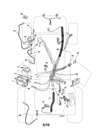 Electrical parts for Craftsman Front-Engine Lawn Tractor 917287252 from AppliancePartsPros.com