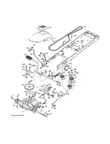 Ground Drive parts for Craftsman Front-Engine Lawn Tractor 917287252 from AppliancePartsPros.com