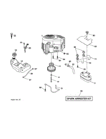 Engine parts for Craftsman Front-Engine Lawn Tractor 917287252 from AppliancePartsPros.com