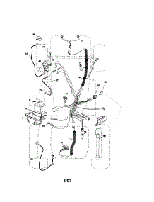 Electrical parts for Craftsman Front-Engine Lawn Tractor 917287260 from AppliancePartsPros.com