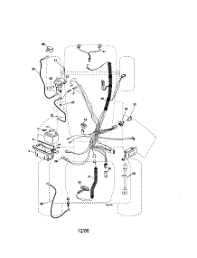 Electrical parts for Craftsman Front-Engine Lawn Tractor 917287261 from AppliancePartsPros.com