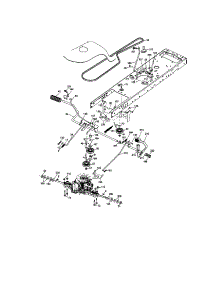 Ground Drive parts for Craftsman Front-Engine Lawn Tractor 917287281 from AppliancePartsPros.com