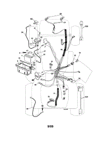 Electrical parts for Craftsman Front-Engine Lawn Tractor 917287320 from AppliancePartsPros.com