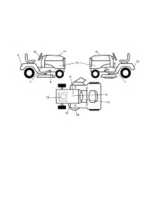 Decals parts for Craftsman Front-Engine Lawn Tractor 917287320 from AppliancePartsPros.com