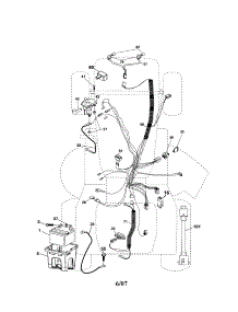 Electrical parts for Craftsman Front-Engine Lawn Tractor 917287340 from AppliancePartsPros.com