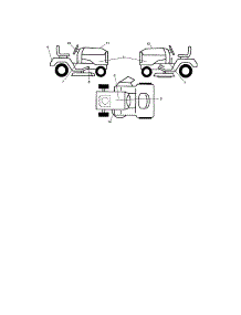 Decals parts for Craftsman Front-Engine Lawn Tractor 917287340 from AppliancePartsPros.com