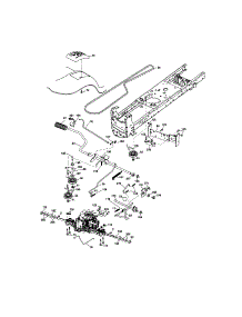 Ground Drive parts for Craftsman Front-Engine Lawn Tractor 917287381 from AppliancePartsPros.com