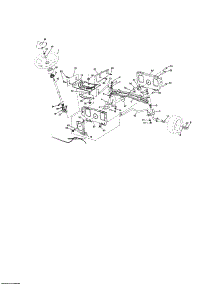 Steering parts for Craftsman Front-Engine Lawn Tractor 917287382 from AppliancePartsPros.com