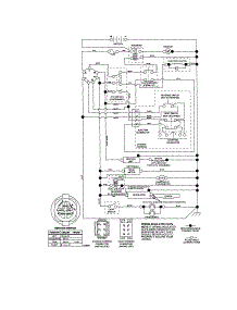 Schematic Diagram-Tractor parts for Craftsman Front-Engine Lawn Tractor 917287420 from AppliancePartsPros.com