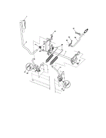 Lift parts for Craftsman Front-Engine Lawn Tractor 917287440 from AppliancePartsPros.com