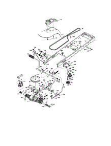 Ground Drive parts for Craftsman Front-Engine Lawn Tractor 917287451 from AppliancePartsPros.com