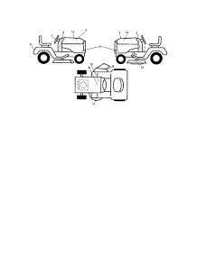 Decals parts for Craftsman Front-Engine Lawn Tractor 917287451 from AppliancePartsPros.com