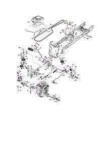Ground Drive parts for Craftsman Front-Engine Lawn Tractor 917287460 from AppliancePartsPros.com