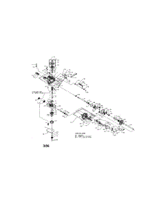 Transaxle parts for Craftsman Front-Engine Lawn Tractor 917287461 from AppliancePartsPros.com