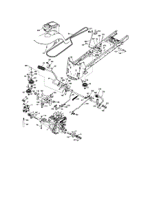Ground Drive parts for Craftsman Front-Engine Lawn Tractor 917287461 from AppliancePartsPros.com