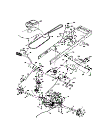 Ground Drive parts for Craftsman Front-Engine Lawn Tractor 917287462 from AppliancePartsPros.com
