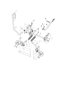 Lift Assembly parts for Craftsman Front-Engine Lawn Tractor 917287490 from AppliancePartsPros.com