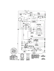 Diagram-Schematic(Tractor) parts for Craftsman Front-Engine Lawn Tractor 917287490 from AppliancePartsPros.com
