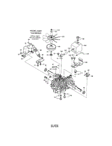 Transaxle parts for Craftsman Front-Engine Lawn Tractor 917287500 from AppliancePartsPros.com