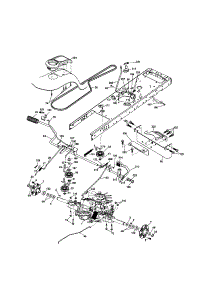 Ground Drive parts for Craftsman Front-Engine Lawn Tractor 917287500 from AppliancePartsPros.com