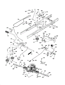 Drive parts for Husqvarna Front-Engine Lawn Tractor 917287561 from AppliancePartsPros.com