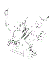 Mower Lift parts for Husqvarna Front-Engine Lawn Tractor 917287561 from AppliancePartsPros.com