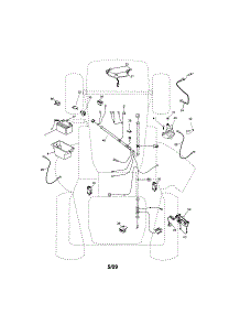Electrical parts for Craftsman Front-Engine Lawn Tractor 917288030 from AppliancePartsPros.com