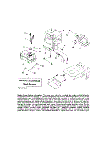 Engine parts for Craftsman Front-Engine Lawn Tractor 917288031 from AppliancePartsPros.com