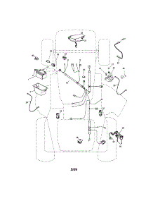 Electrical parts for Craftsman Front-Engine Lawn Tractor 917288032 from AppliancePartsPros.com